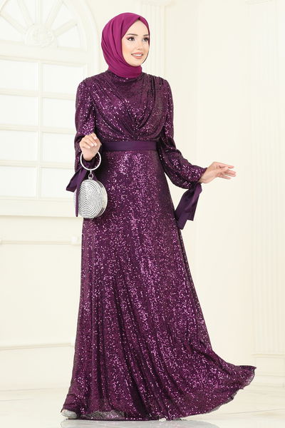 E.D.F. - Evening Dress 5690EDF311-MS Damson - 364176