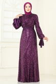 E.D.F. - Evening Dress 5690EDF311-MS Damson