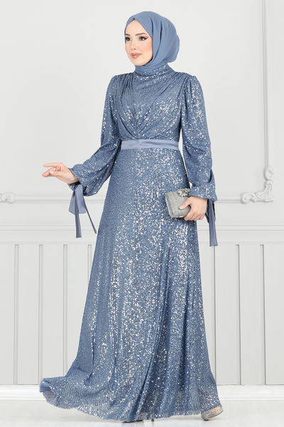 E.D.F. - Evening Dress 5690EDF311-MS Indigo - 364144