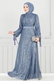 E.D.F. - Evening Dress 5690EDF311-MS Indigo