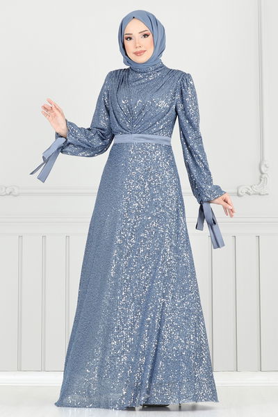 E.D.F. - Evening Dress 5690EDF311-MS Indigo - 364145