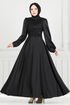 Evening Dress 5691EDF311-MS Black - Thumbnail