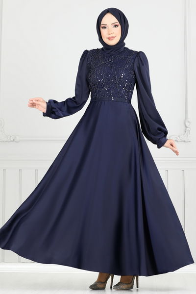 E.D.F. - Evening Dress 5691EDF311-MS Navy Blue - 364129