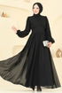 Evening Dress 5694EDF311-MS Black - Thumbnail
