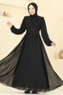 Evening Dress 5694EDF311-MS Black - Thumbnail