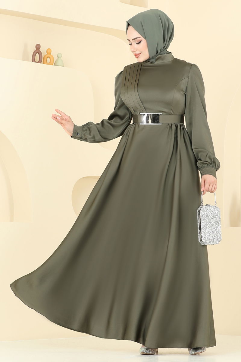 Evening Dress 5695EDF311-MS Khaki