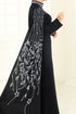Evening Dress 5696EDF311-MS Black - Thumbnail