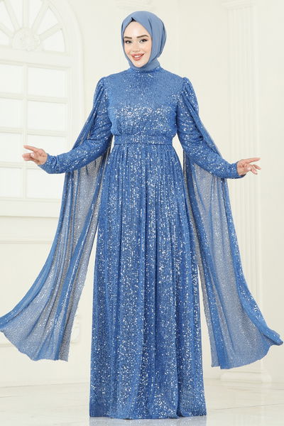 E.D.F. - Evening Dress 5698EDF311-MS Blue - 386317