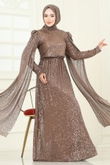 E.D.F. - Evening Dress 5698EDF311-MS Light Brown