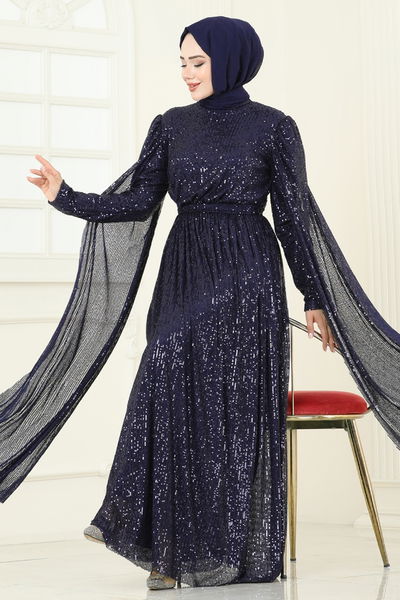 E.D.F. - Evening Dress 5698EDF311-MS Navy Blue - 386310
