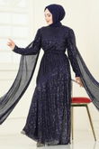 E.D.F. - Evening Dress 5698EDF311-MS Navy Blue