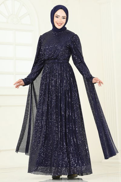 E.D.F. - Evening Dress 5698EDF311-MS Navy Blue - 386313