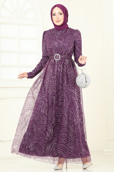 E.D.F. - Evening Dress 5699EDF311-MS Damson - 385878