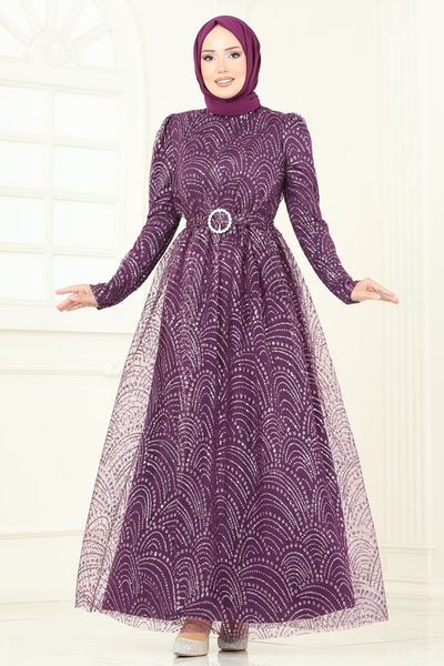 E.D.F. - Evening Dress 5699EDF311-MS Damson - 385879