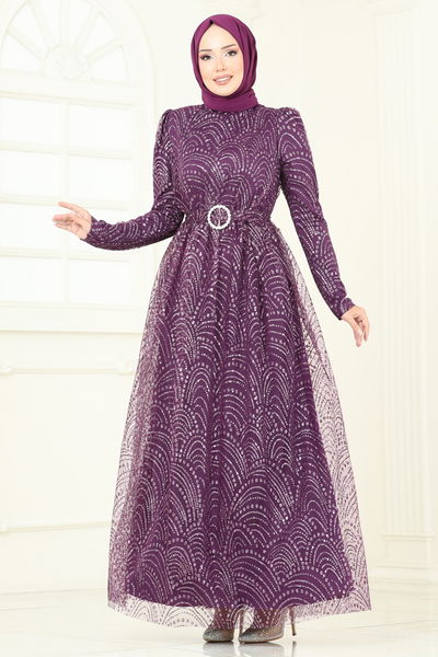 E.D.F. - Evening Dress 5699EDF311-MS Damson - 385880