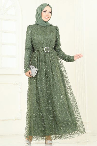 E.D.F. - Evening Dress 5699EDF311-MS Khaki