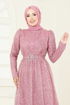 Evening Dress 5699EDF311-MS Powder - Thumbnail