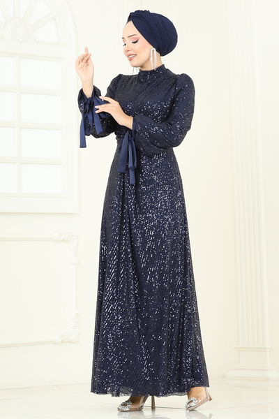 E.D.F. - Evening Dress 5701EDF311-MS Navy Blue - 385832