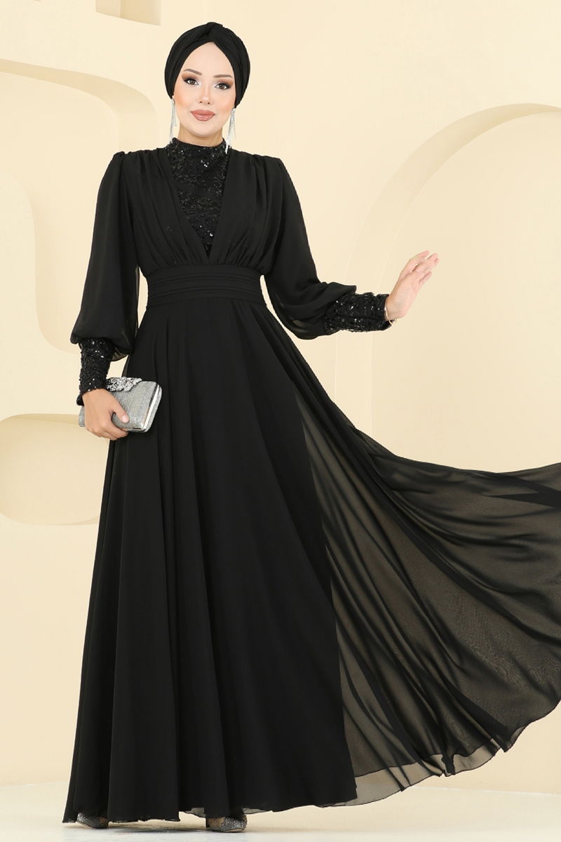 Evening Dress 5703EDF311-MS Black