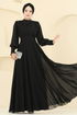 Evening Dress 5703EDF311-MS Black - Thumbnail