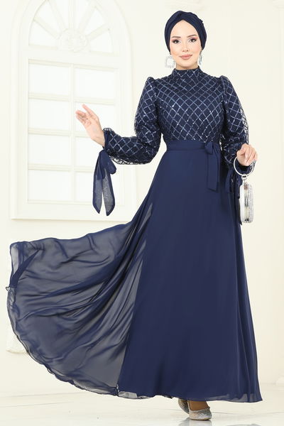 E.D.F. - Evening Dress 5704EDF311-MS Navy Blue - 392912