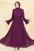 Evening Dress 5706EDF311-MS Damson - Thumbnail