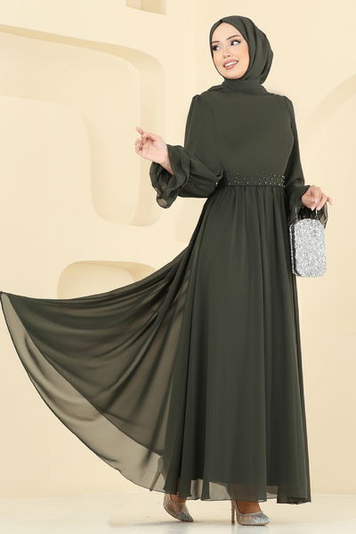 E.D.F. - Evening Dress 5706EDF311-MS Khaki - 394088