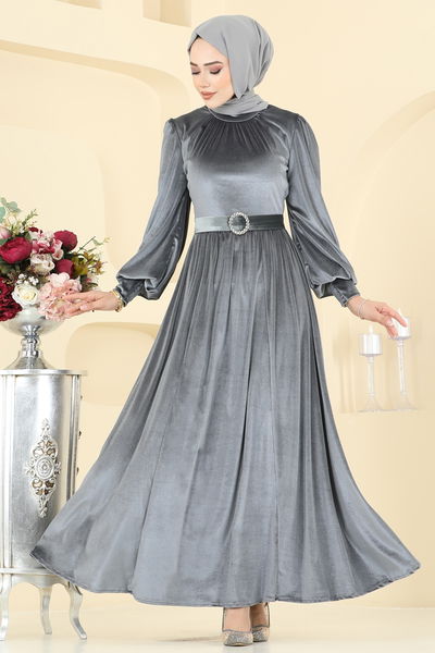 E.D.F. - Evening Dress 5708EDF311-MS Dark Gray - 402176