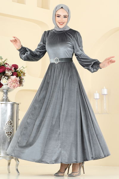 E.D.F. - Evening Dress 5708EDF311-MS Dark Gray - 402177