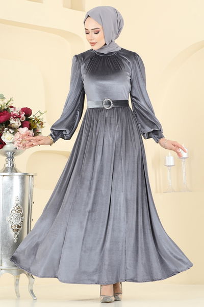 E.D.F. - Evening Dress 5708EDF311-MS Light Gray - 402186
