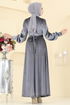 Evening Dress 5708EDF311-MS Light Gray - Thumbnail
