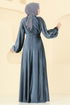 Evening Dress 5709EDF311-MS Anthracite - Thumbnail