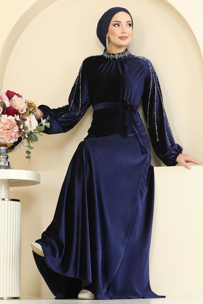 E.D.F. - Evening Dress 5709EDF311-MS Navy Blue - 406289