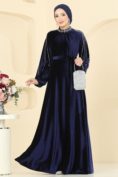 E.D.F. - Evening Dress 5709EDF311-MS Navy Blue - 406291