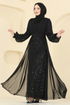 Evening Dress 5725EDF311-MS Black - Thumbnail