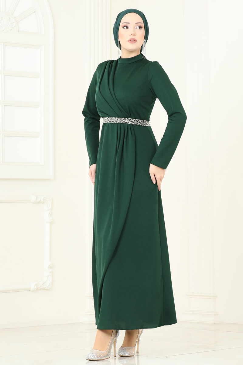 Evening Dress 5729EDF311-MS Emerald