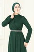 Evening Dress 5729EDF311-MS Emerald - Thumbnail