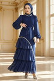 E.D.F. - Evening Dress 5735EDF311-MS Light Navy Blue