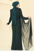 Evening Dress 5737EDF311-MS Emerald - Thumbnail