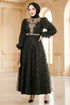 Evening Dress 5738EDF311-MS Black - Thumbnail