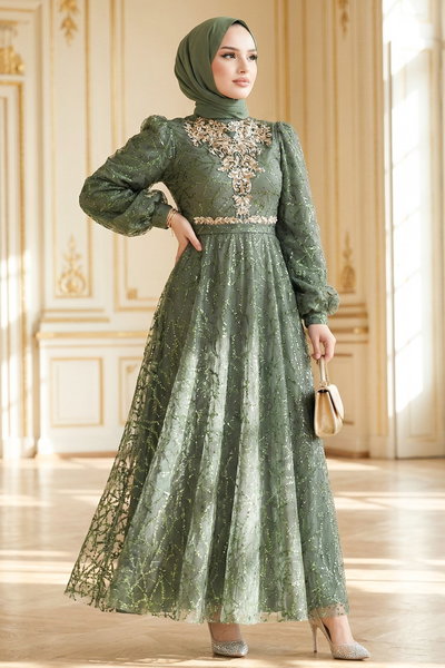 E.D.F. - Evening Dress 5738EDF311-MS Khaki - 426416