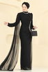 Evening Dress 5741EDF311-MS Black - Thumbnail
