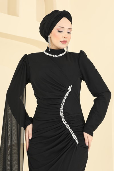 E.D.F. - Evening Dress 5741EDF311-MS Black - 428965