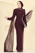 Evening Dress 5741EDF311-MS Damson - Thumbnail