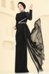 Evening Dress 5742EDF311-MS Black - Thumbnail