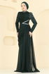 Evening Dress 5742EDF311-MS Emerald - Thumbnail