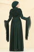 Evening Dress 5744EDF311-MS Emerald - Thumbnail