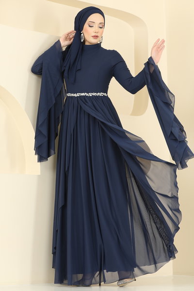 E.D.F. - Evening Dress 5744EDF311-MS Navy Blue - 426750