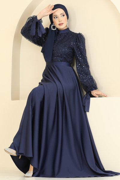 E.D.F. - Evening Dress 5748EDF311-MS Navy Blue - 426731