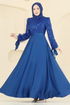 Evening Dress 5748EDF311-MS Saxe - Thumbnail